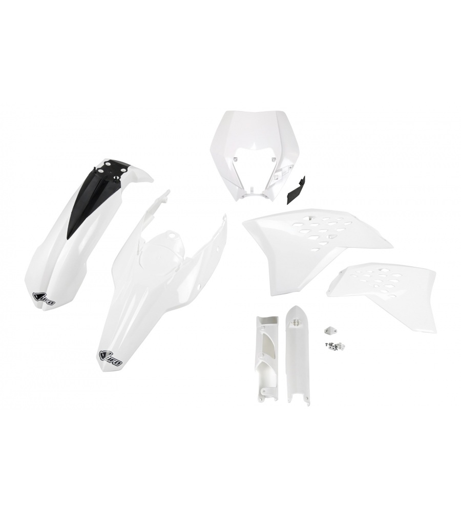 Kit plastique KTM EXC 300 2009-2011 Blanc 2009-2011