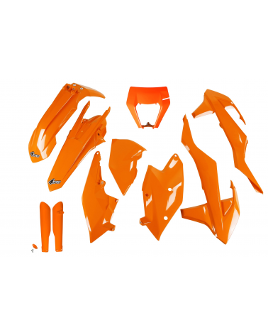 Kit plastique KTM EXC F 500 2017-2019 Orange 2017-2019