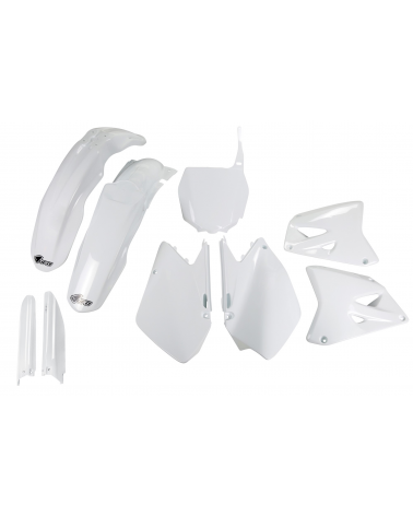 Kit plastique SUZUKI RM 125 2006-2024 Blanc 2006-2024