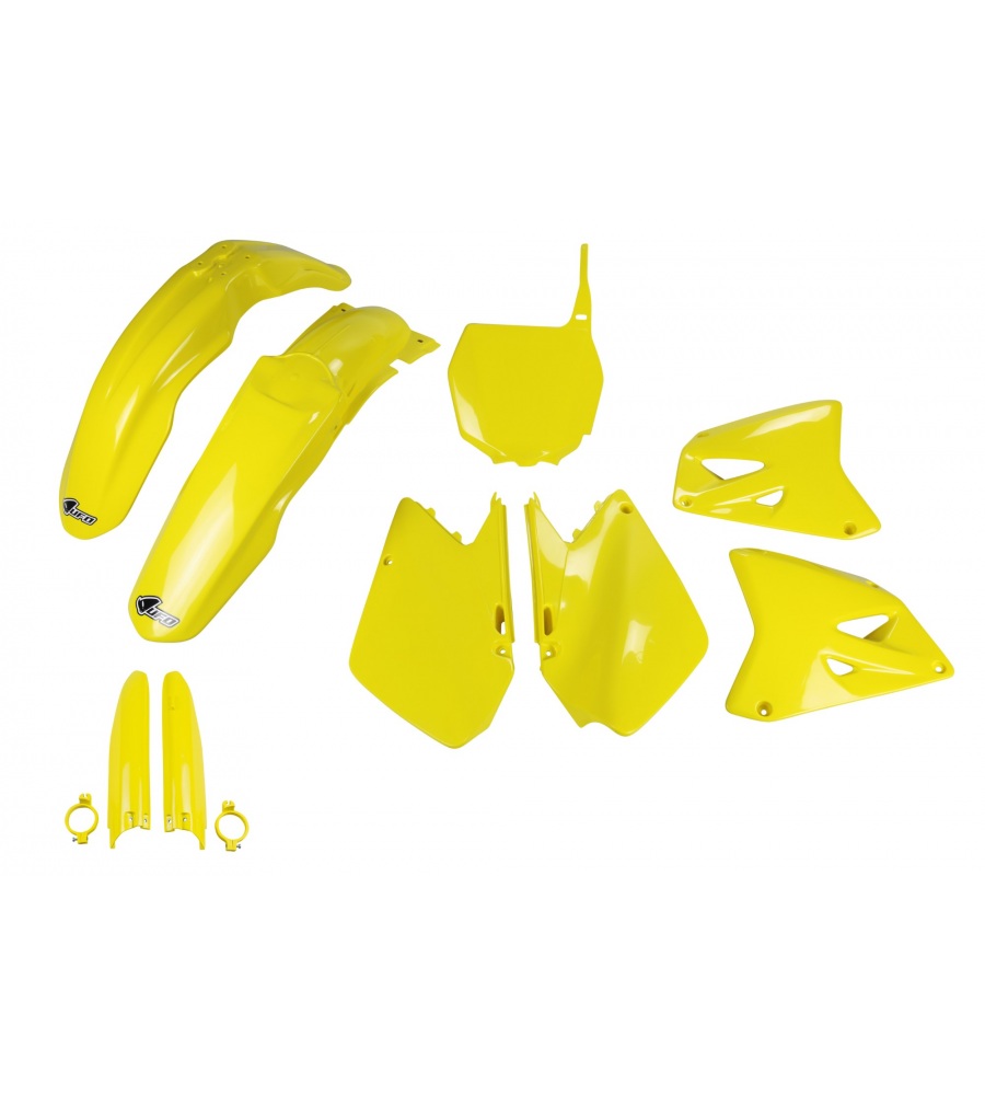 Kit plastique SUZUKI RM 250 2001-2005 Jaune 2001-2005