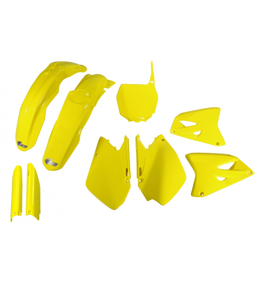 Kit plastique SUZUKI RM 250 2006-2024 Jaune 2006-2024