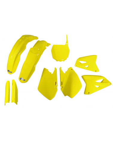 Kit plastique SUZUKI RM 250 2006-2024 Jaune 2006-2024