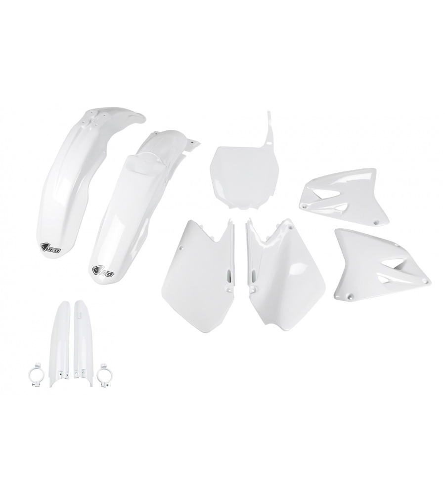 Kit plastique SUZUKI RM 250 2006-2024 Blanc 2006-2024