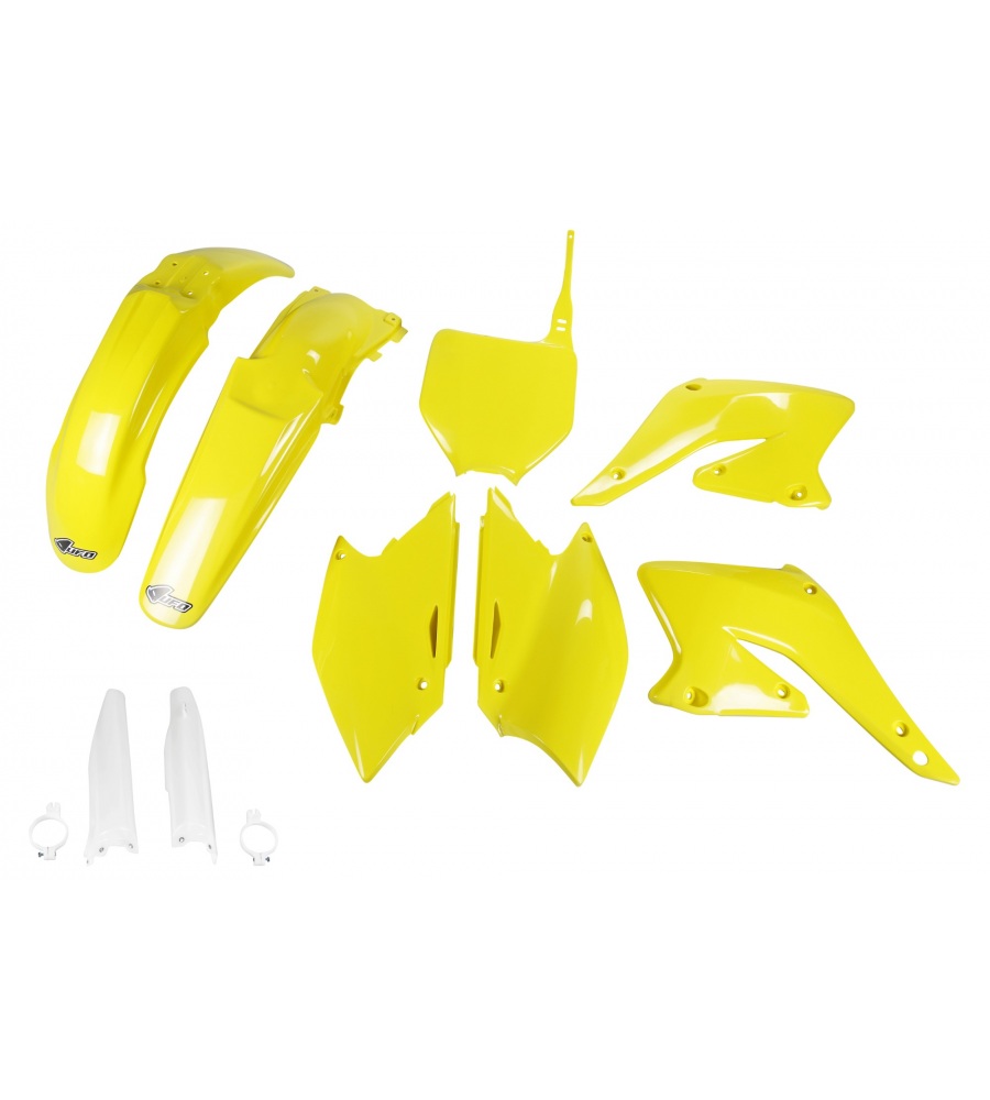 Kit plastique SUZUKI RMZ 250 2004-2006 Jaune 2004-2006