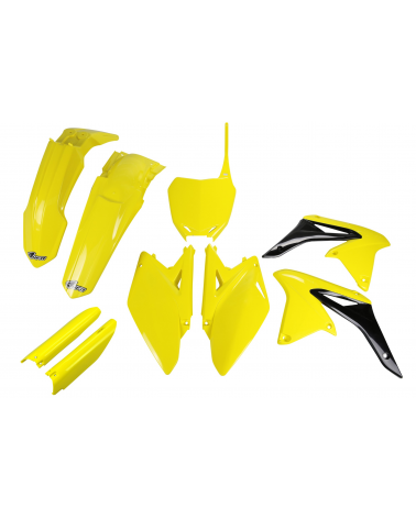 Kit plastique SUZUKI RMZ 250 2010-2018 Jaune 2010-2018