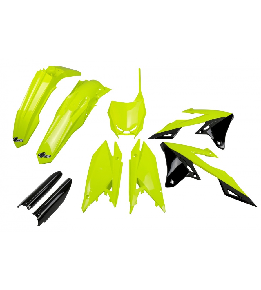 Kit plastique SUZUKI RMZ 250 2019-2024 Jaune Fluo 2019-2024