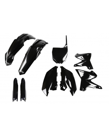 Kit plastique YAMAHA YZ 125 2008-2014 Noir 2008-2014