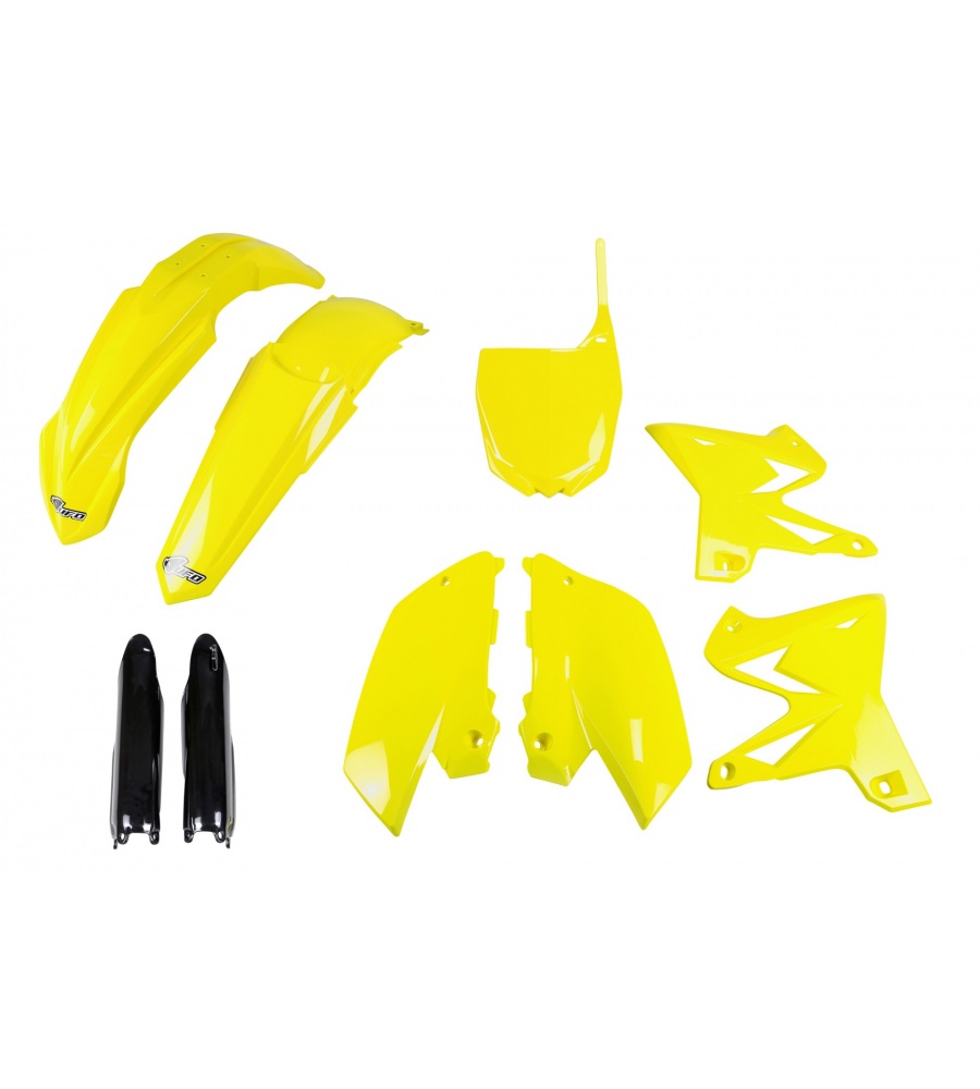 Kit plastique YAMAHA YZ 125 2008-2014 Jaune 2008-2014