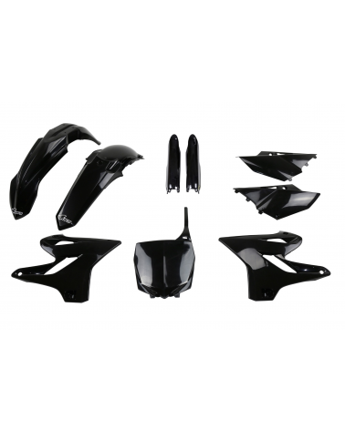 Kit plastique YAMAHA YZ 125 2015-2021 Noir 2015-2021