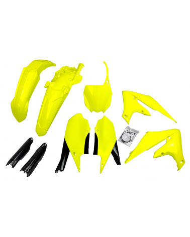 Kit plastique YAMAHA YZF 250 2019-2023 Jaune Fluo 2019-2023