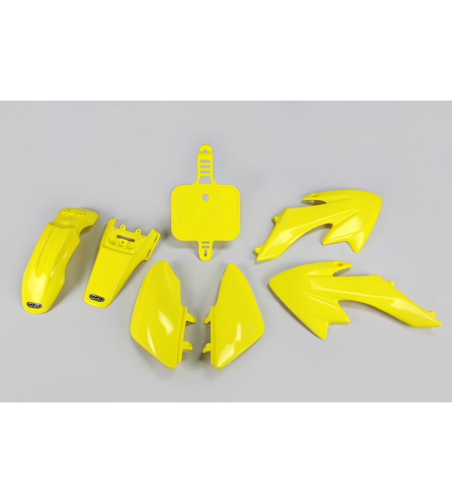 Kit Plastique Honda CRF 50 2004 2024 Jaune 2004-2024