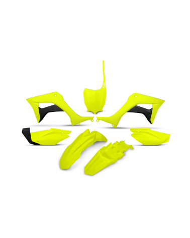 Kit Plastique Honda CRF 110F 2019 2024 Jaune Fluo 2019-2024