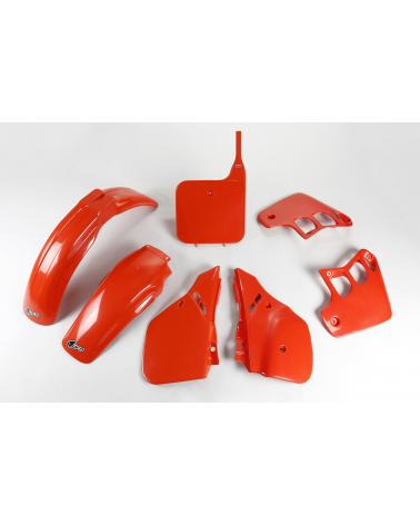 Kit Plastique Honda CR 125 1989 1990 Orange CR 90 1989-1990