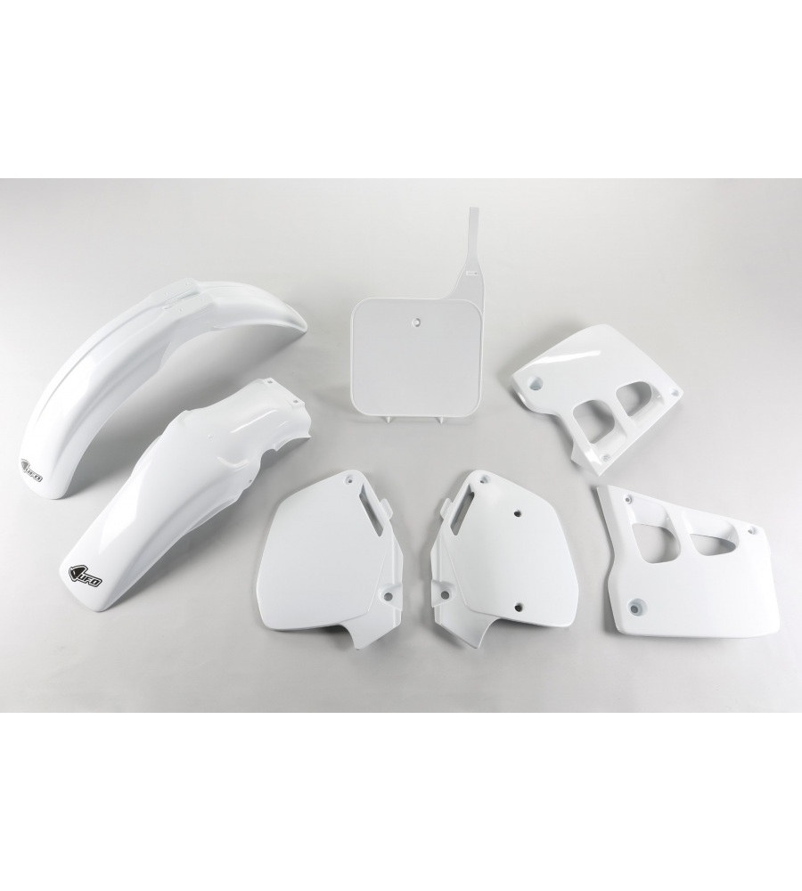 Kit Plastique Honda CR 125 1991 1992 Blanc 1991-1992