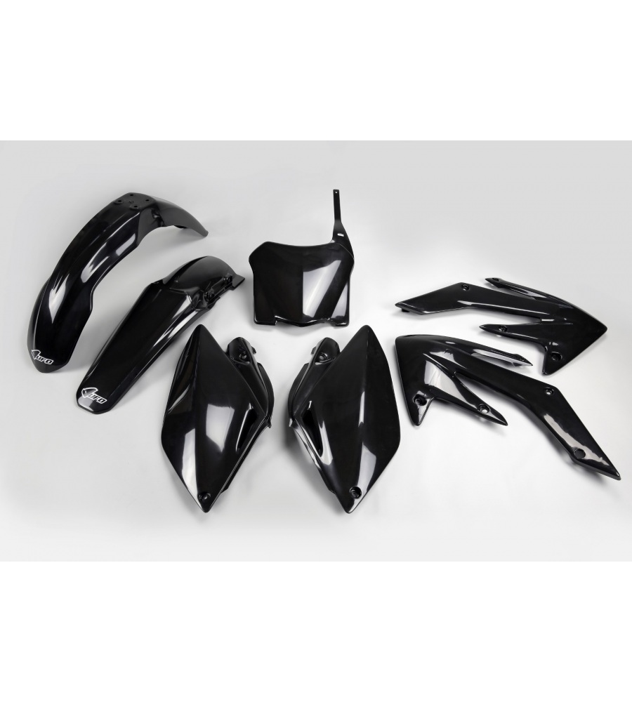 Kit Plastique Honda CRF 250R 2008 2009 Noir 2008-2009