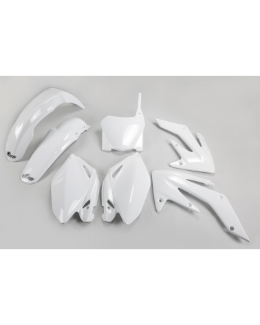 Kit Plastique Honda CRF 250R 2008 2009 Blanc 2008-2009