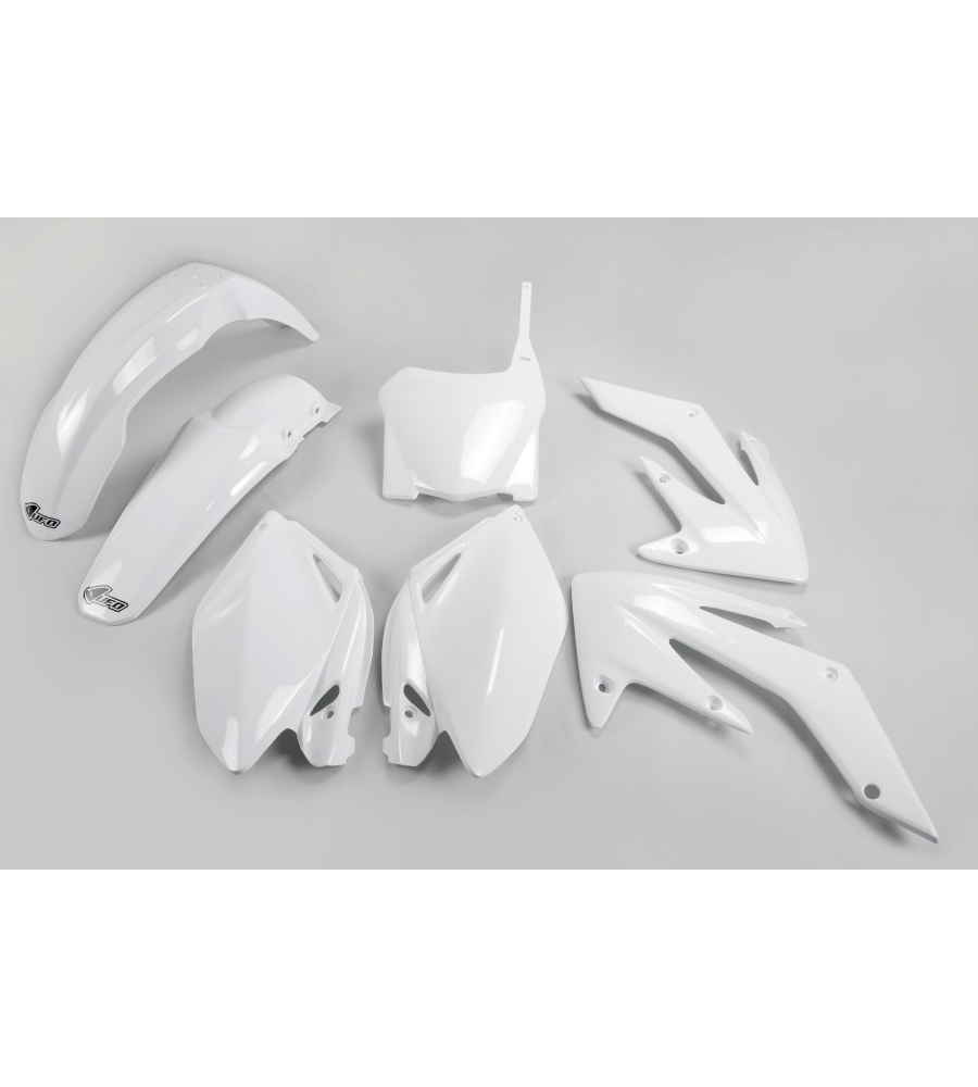 Kit Plastique Honda CRF 250R 2008 2009 Blanc 2008-2009