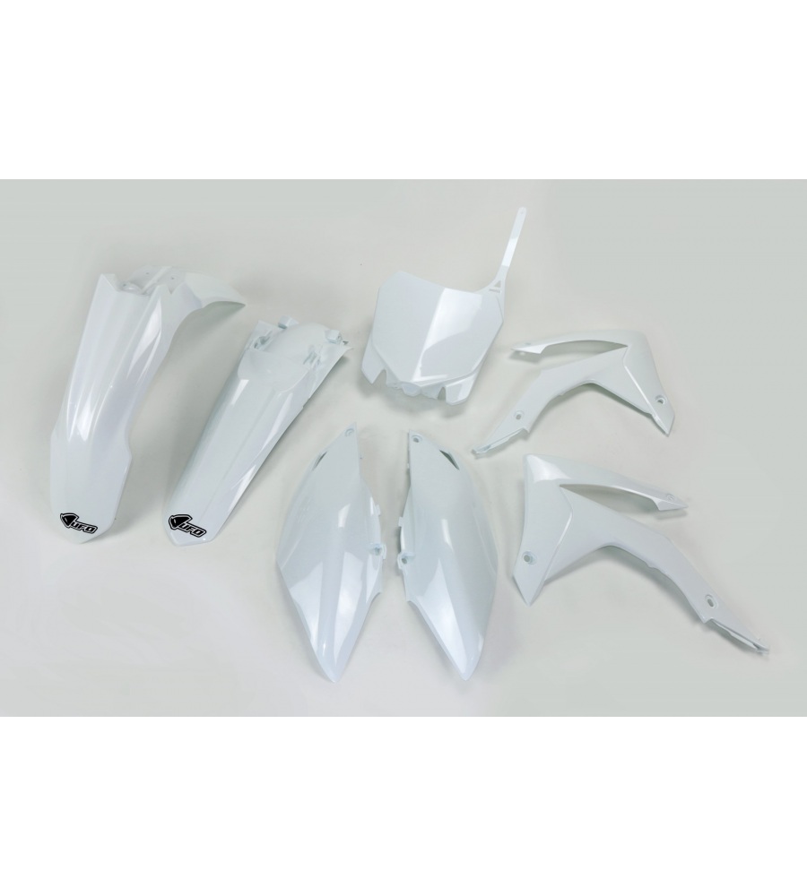 Kit Plastique Honda CRF 250R 2014 2017 Blanc 2014-2017