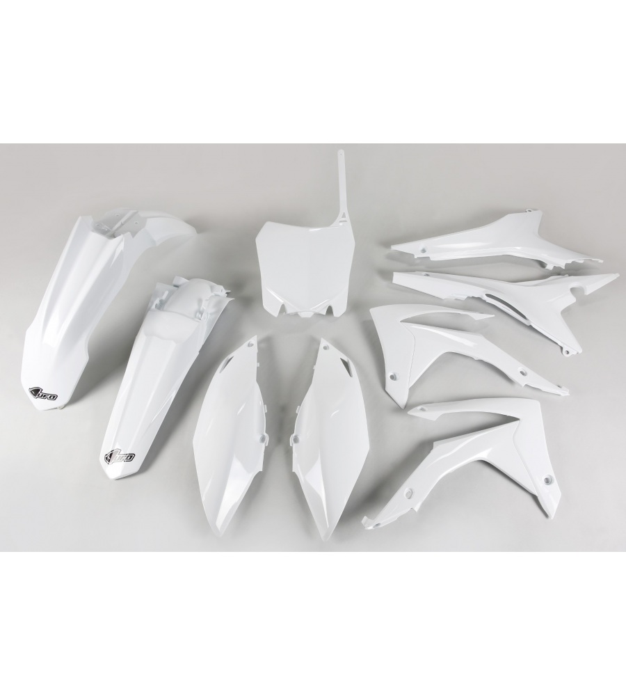 Kit Plastique Honda CRF 250R 2014 2017 Blanc 2014-2017