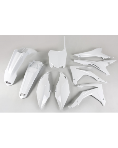 Kit Plastique Honda CRF 250R 2014 2017 Blanc 2014-2017