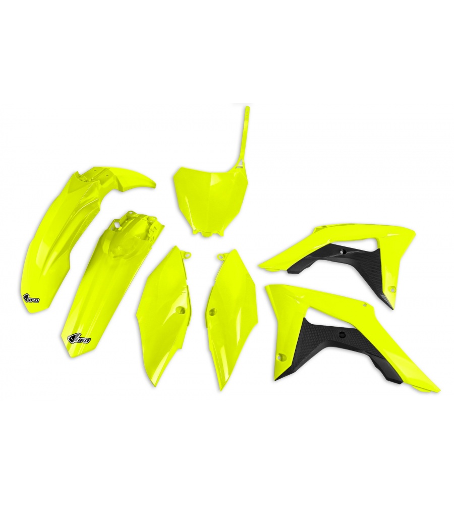 Kit Plastique Honda CRF 250R 2018 2021 Jaune Fluo 2018-2021