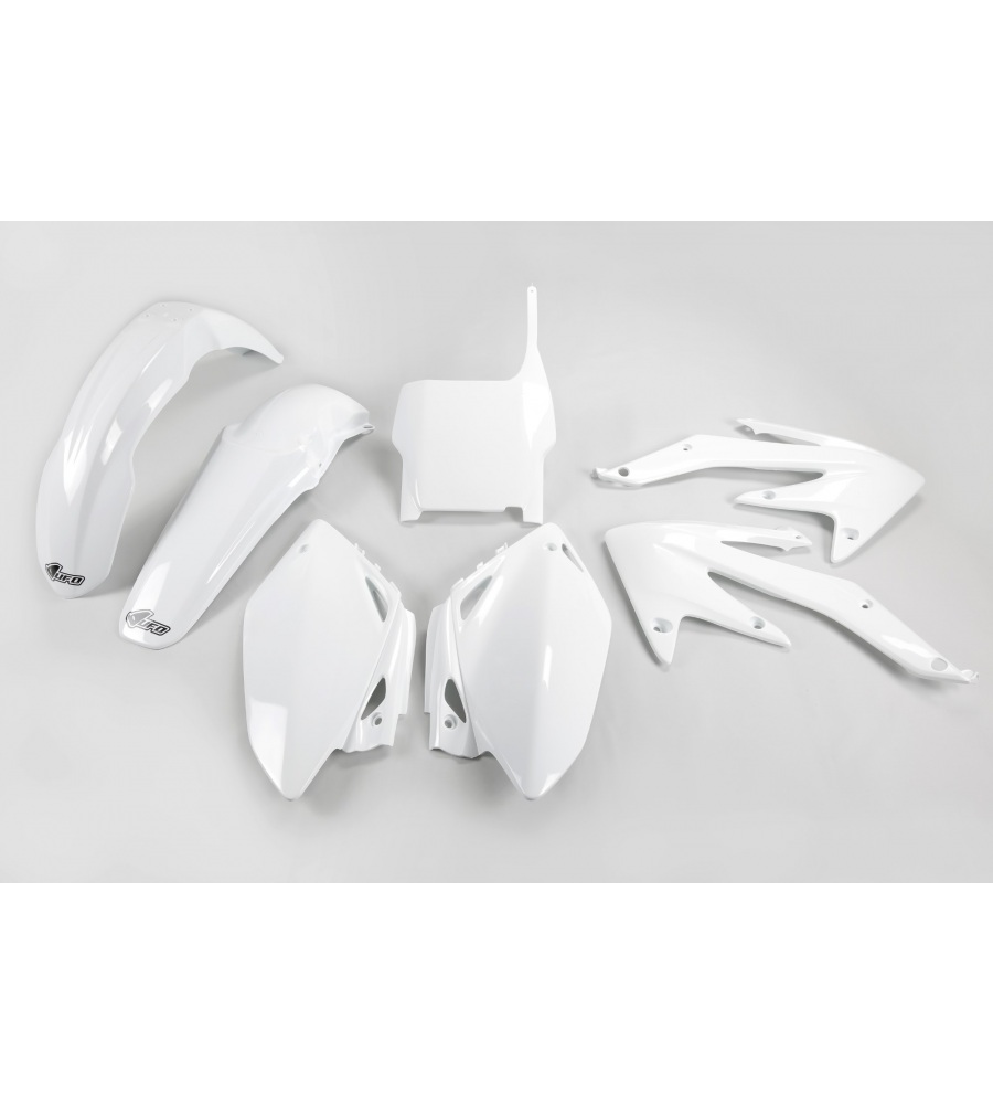 Kit Plastique Honda CRF 450R 2005 2006 Blanc 2005-2006