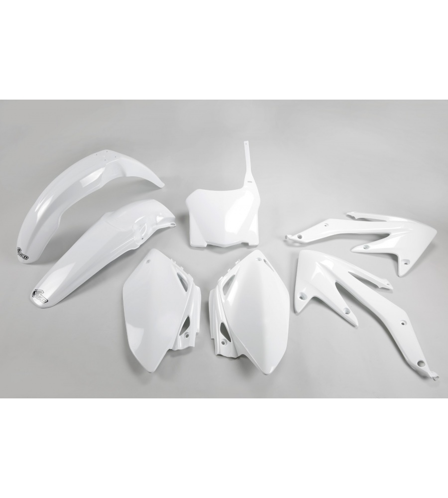 Kit Plastique Honda CRF 450R 2008 2008 Blanc 2008-2008