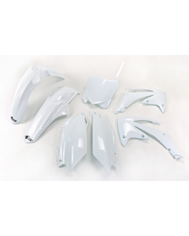 Kit Plastique Honda CRF 450R 2011 2012 Blanc 2011-2012