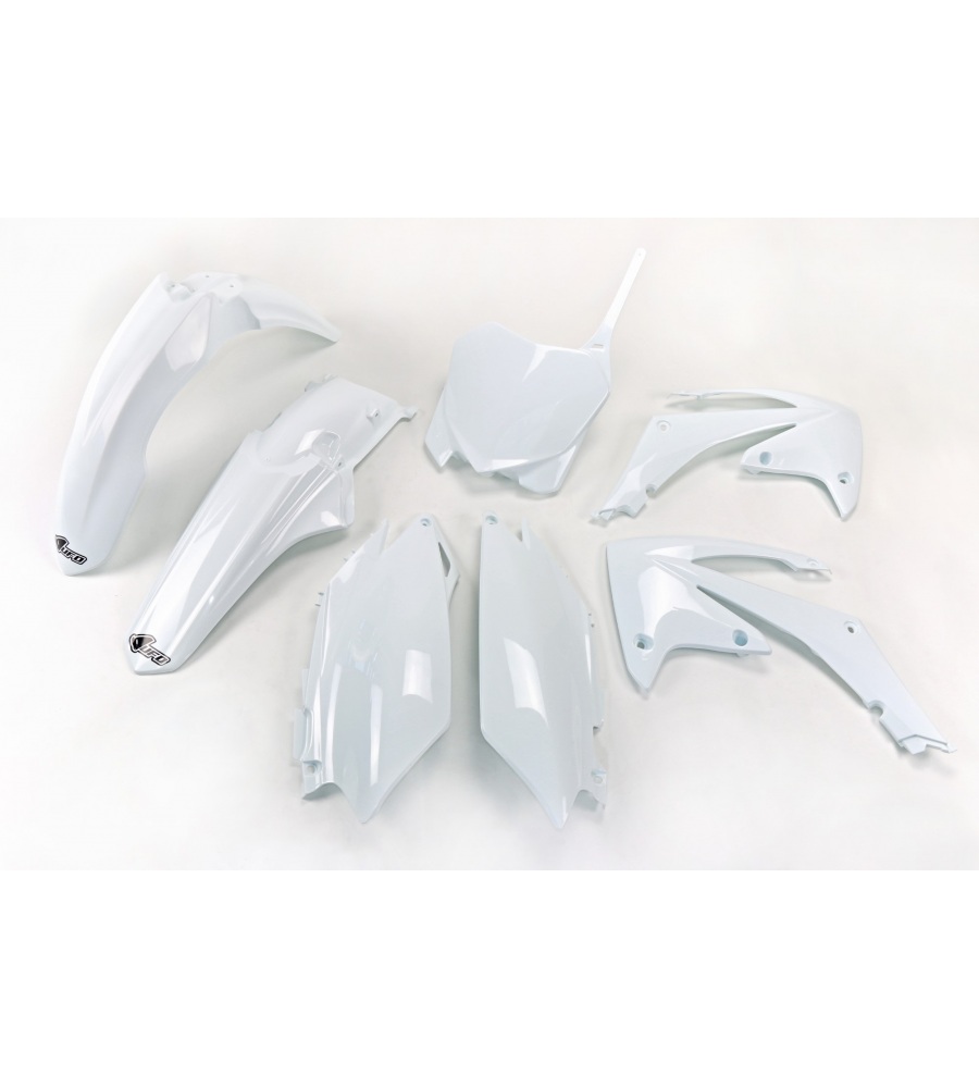 Kit Plastique Honda CRF 450R 2011 2012 Blanc 2011-2012