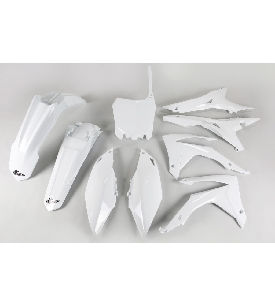 Kit Plastique Honda CRF 450R 2013 2016 Blanc 2013-2016