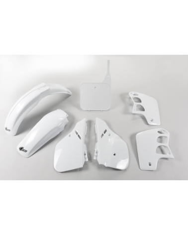 Kit Plastique Honda CR 500 1989 1990 Blanc 1989-1990