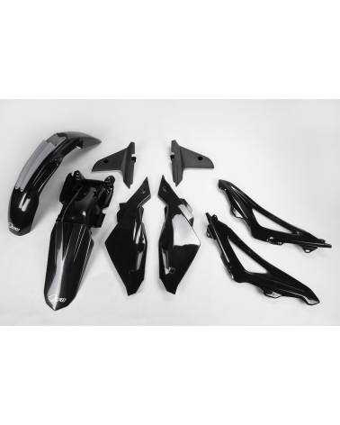 Kit Plastique Husqvarna CR 125 2009 2013 Noir 2009-2013