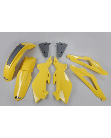 Kit Plastique Husqvarna TC 125 2005 2007 Jaune 2005-2007