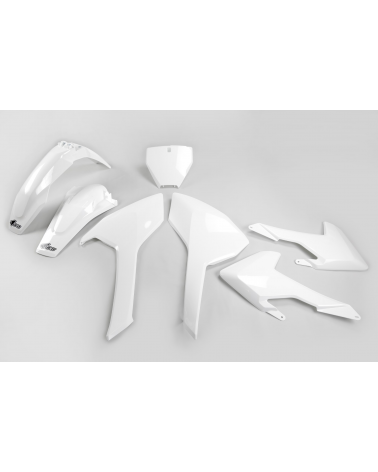 Kit Plastique Husqvarna TC 125 2016 2018 Blanc 2016-2018