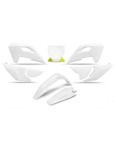 Kit Plastique Husqvarna TC 125 2023 2024 Blanc 20-24 2023-2024