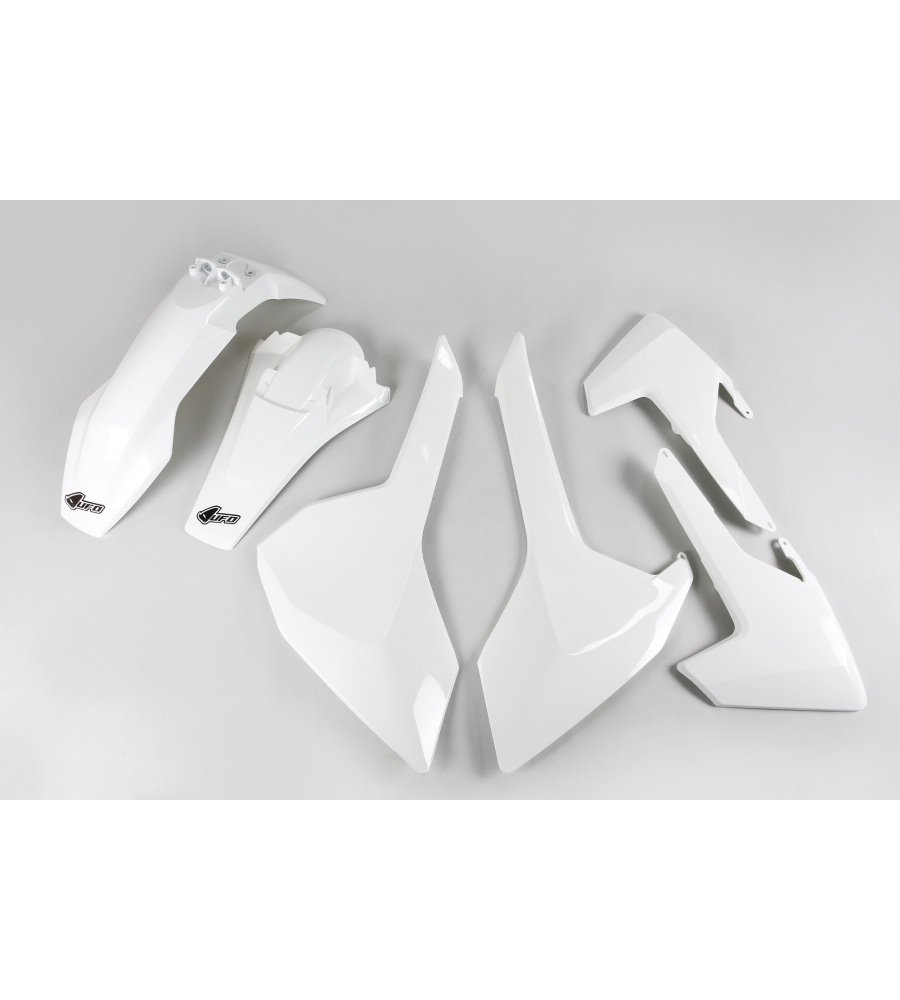 Kit Plastique Husqvarna TE 125 2017 2019 Blanc 2017-2019