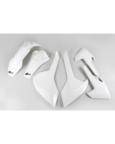 Kit Plastique Husqvarna TE 125 2017 2019 Blanc 2017-2019