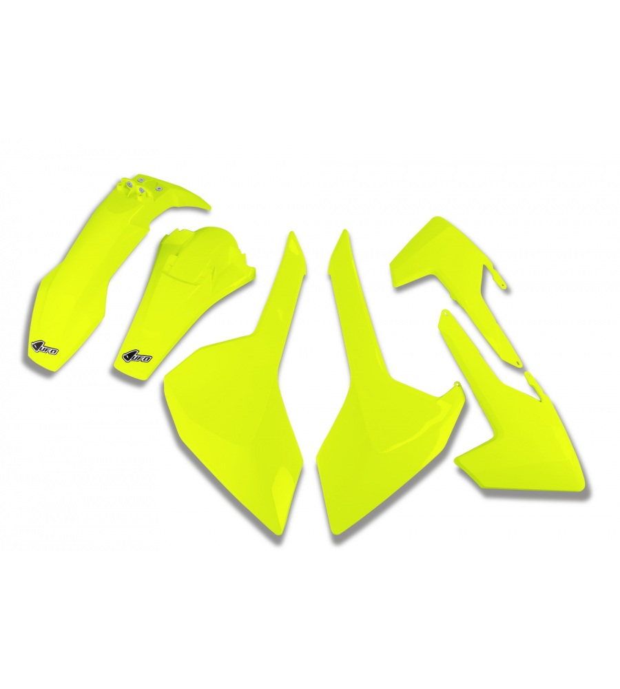 Kit Plastique Husqvarna TE 125 2017 2019 Jaune Fluo 2017-2019