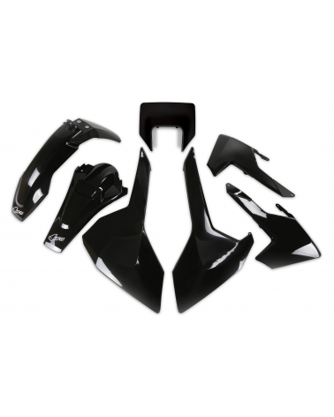 Kit Plastique Husqvarna TX 125 2017 2019 Noir 2017-2019