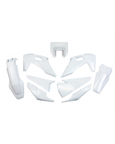 Kit Plastique Husqvarna TX 125 2020 2022 Blanc 2020-2022