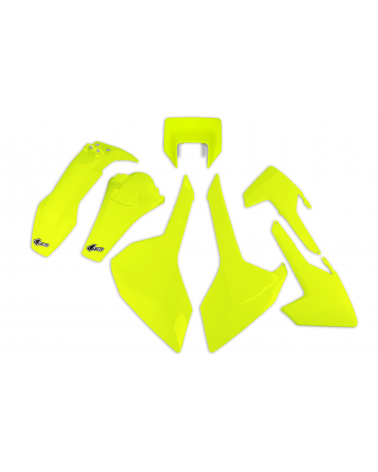 Kit Plastique Husqvarna TX 300 2017 2019 Jaune Fluo 2017-2019