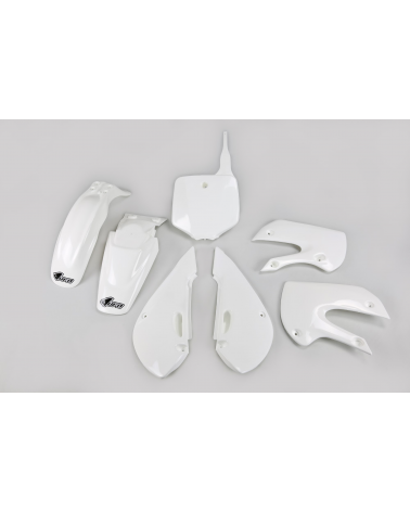 Kit Plastique Kawasaki KLX 110 2001 2009 Blanc 2001-2009