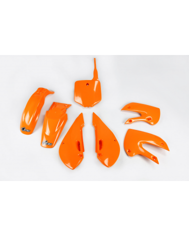 Kit Plastique Kawasaki KLX 110 2001 2009 Orange 2001-2009