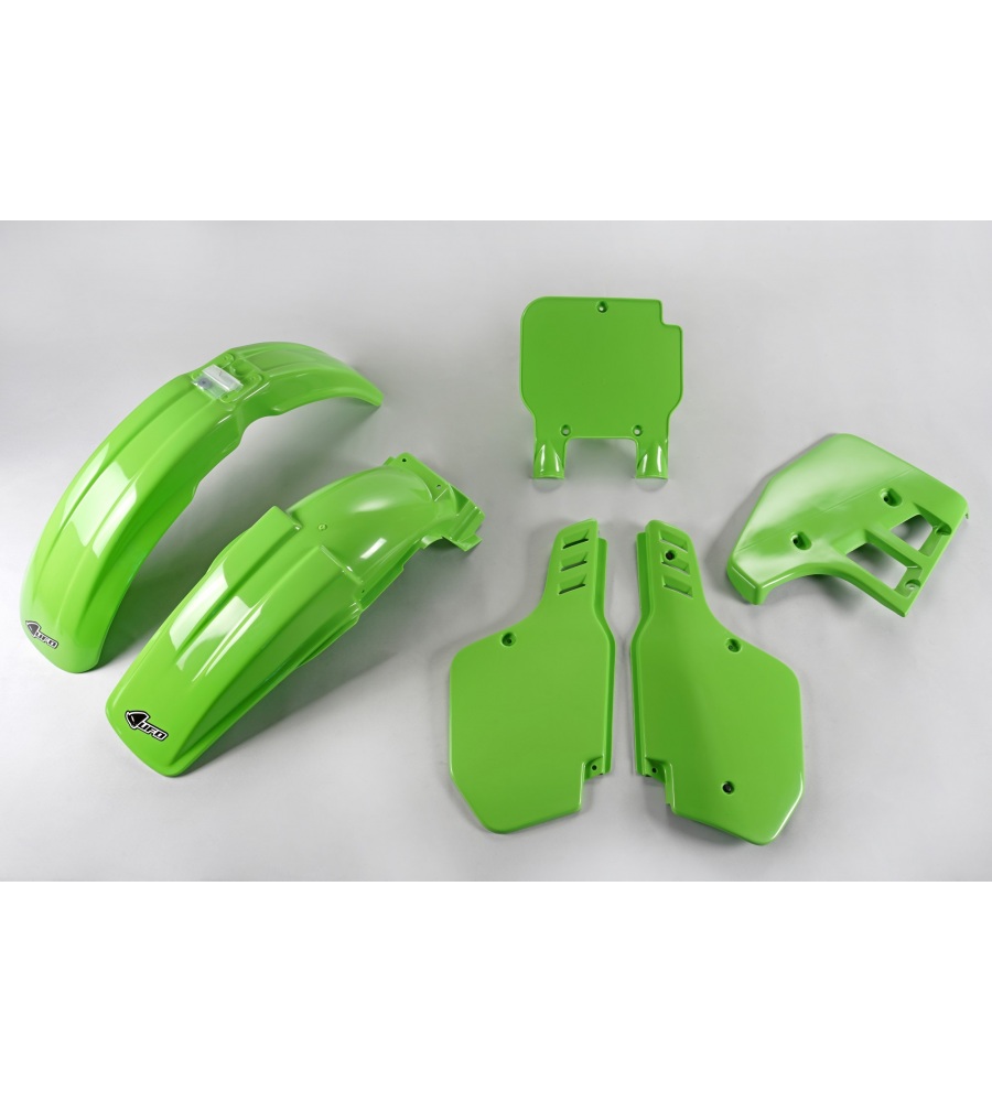 Kit Plastique Kawasaki KX 125 1989 1989 Vert 1989-1989