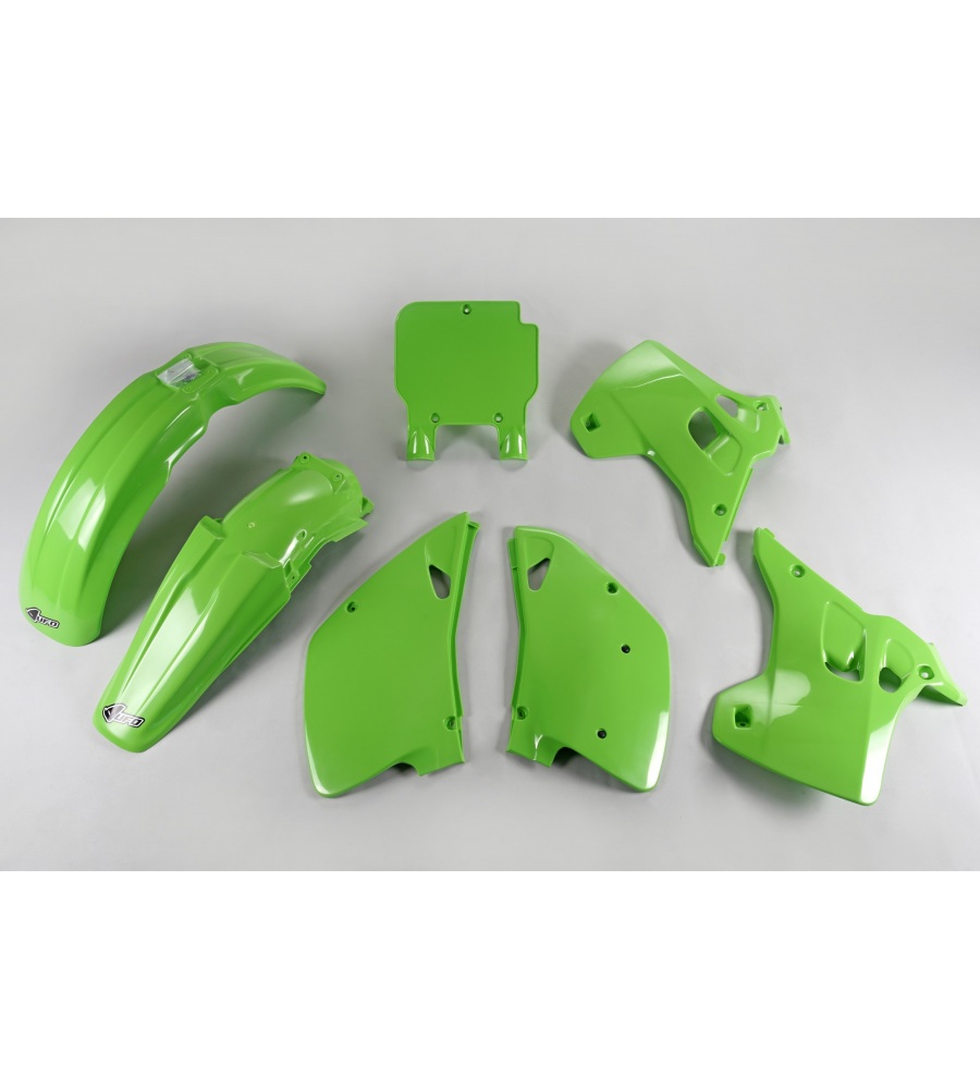 Kit Plastique Kawasaki KX 125 1992 1992 Vert 1992-1992