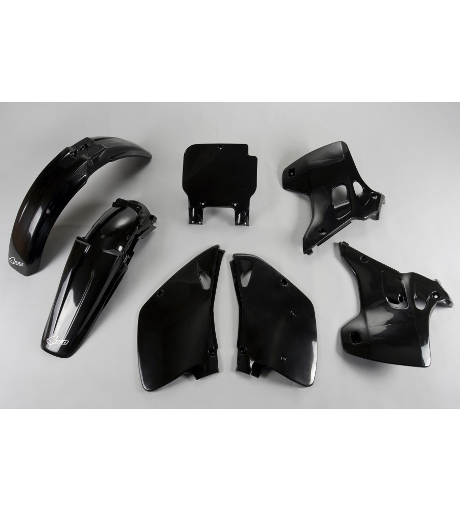 Kit Plastique Kawasaki KX 125 1993 1993 Noir 1993-1993