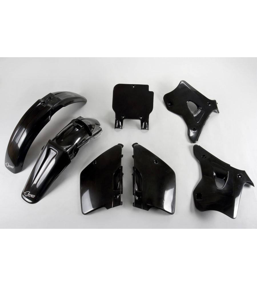 Kit Plastique Kawasaki KX 125 1994 1995 Noir 1994-1995