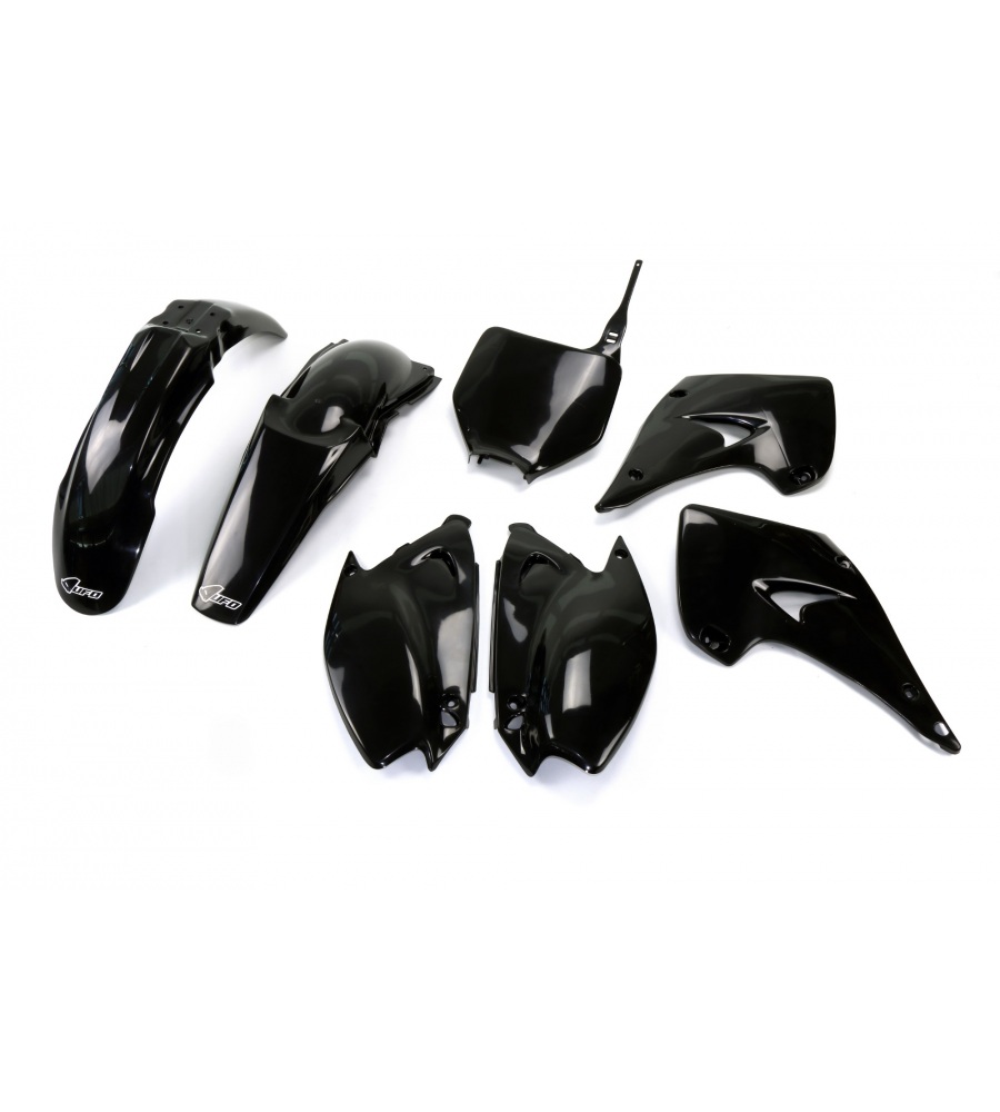 Kit Plastique Kawasaki KX 125 2003 2008 Noir 2003-2008