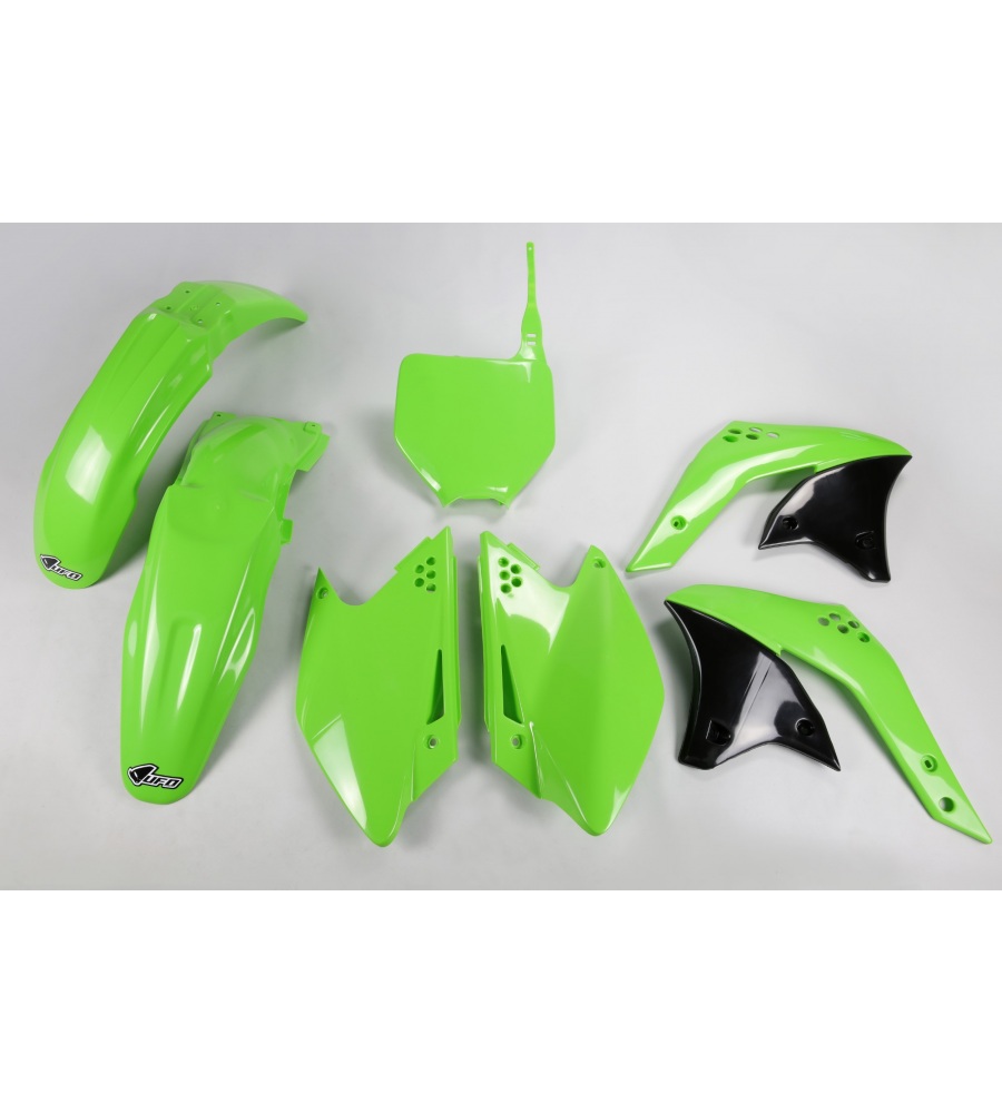 Kit Plastique Kawasaki KXF 250 2007 2007 Vert 2007-2007