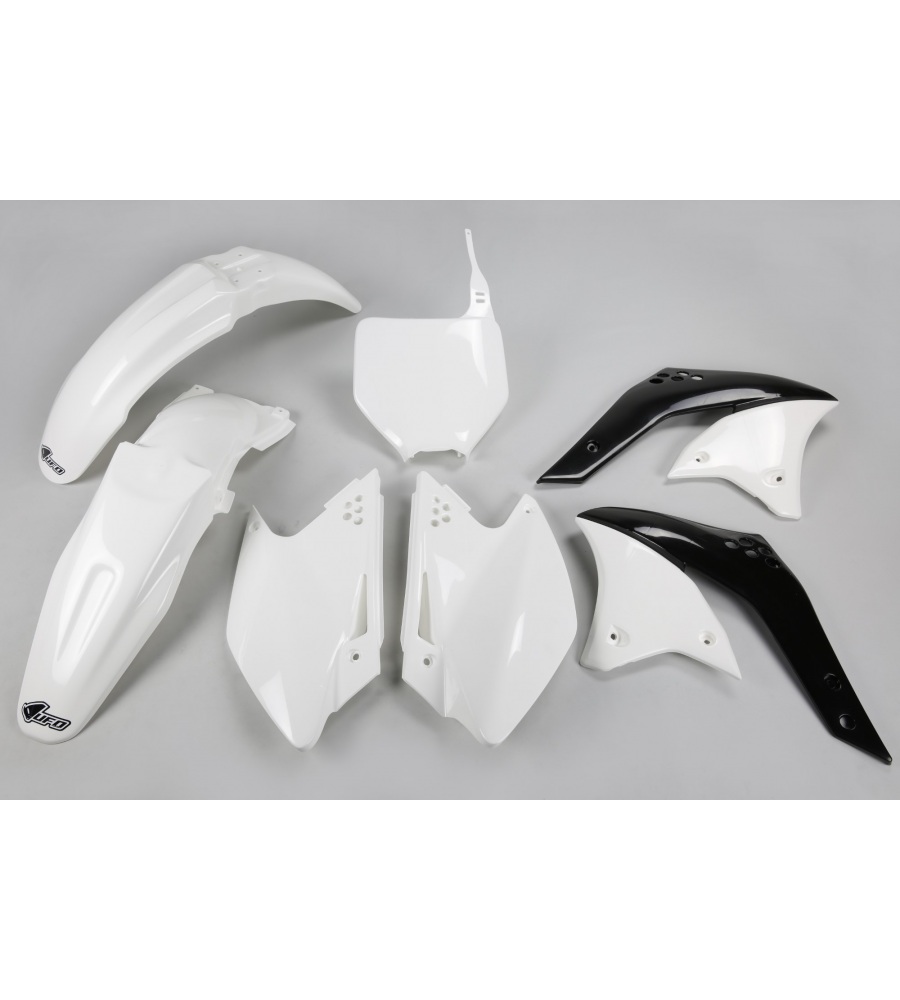 Kit Plastique Kawasaki KXF 250 2007 2007 Blanc 2007-2007